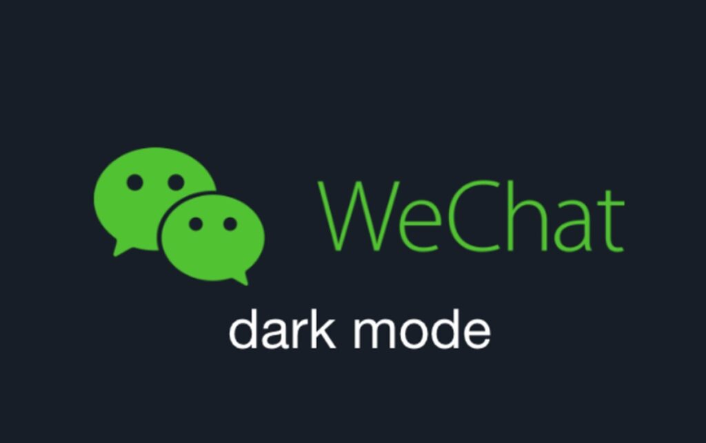 Enable Dark Mode on your WeChat App