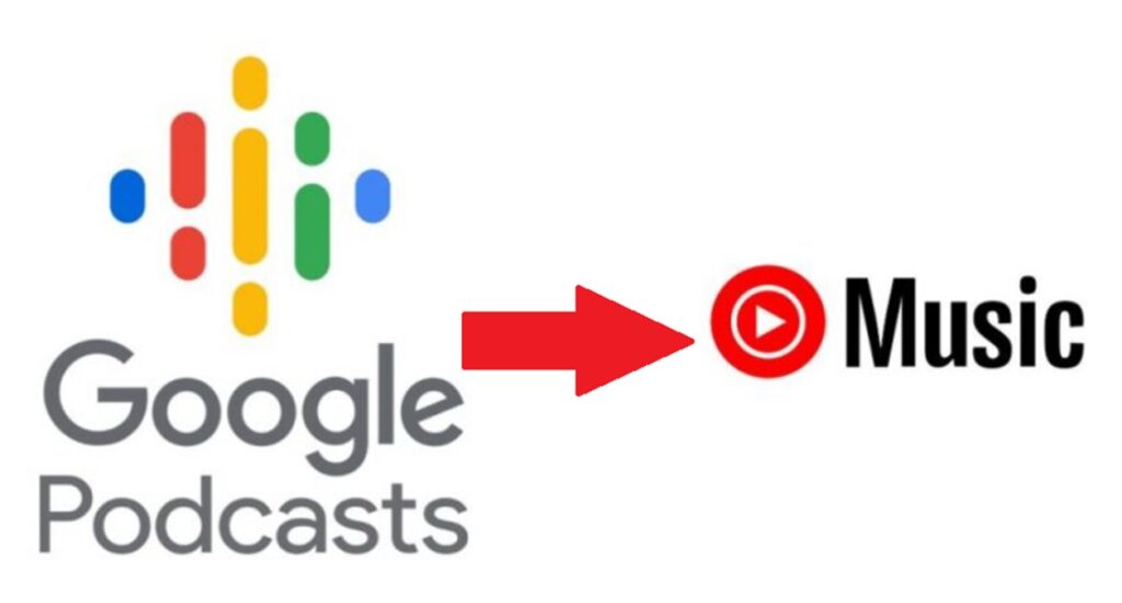 Google Podcasts shows to YouTube Music