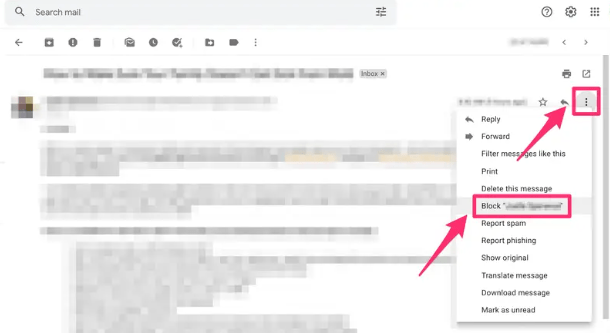 How to Block your Spam Emails in Gmail 