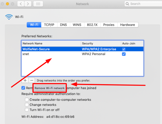 How to Forget a Wi-Fi Network on your Mac