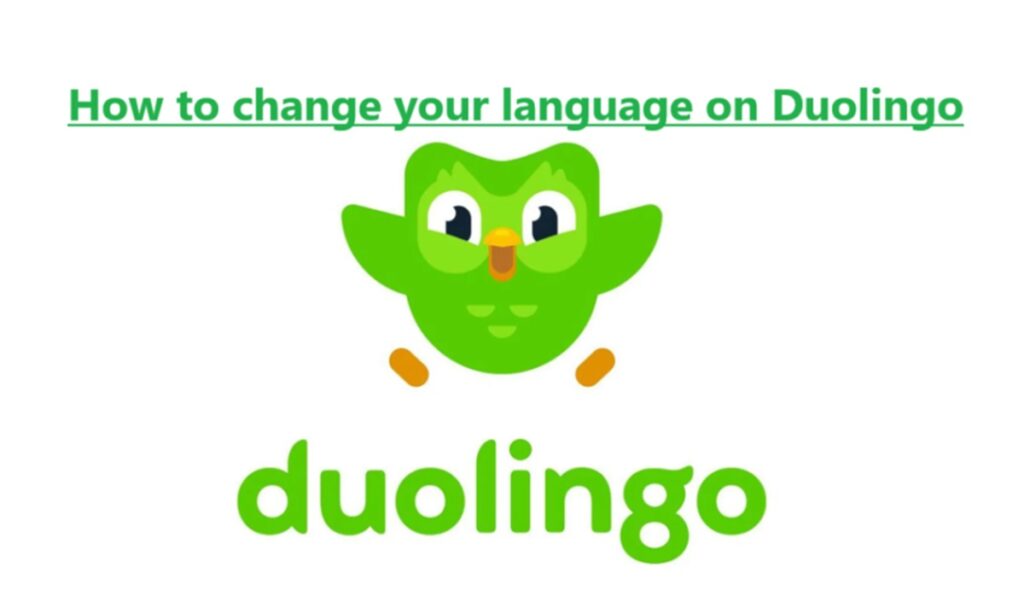 How to change your language on Duolingo