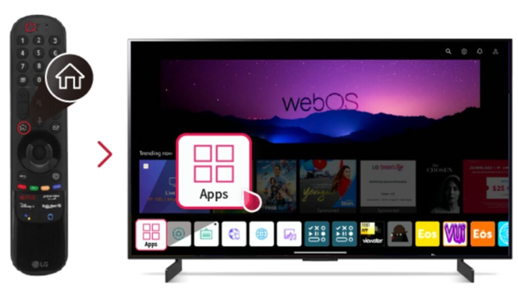 How to update apps on your LG smart TV